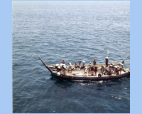 1968 07 South Vietnam - Vietnamese fishing junks to be boarded (6).jpg